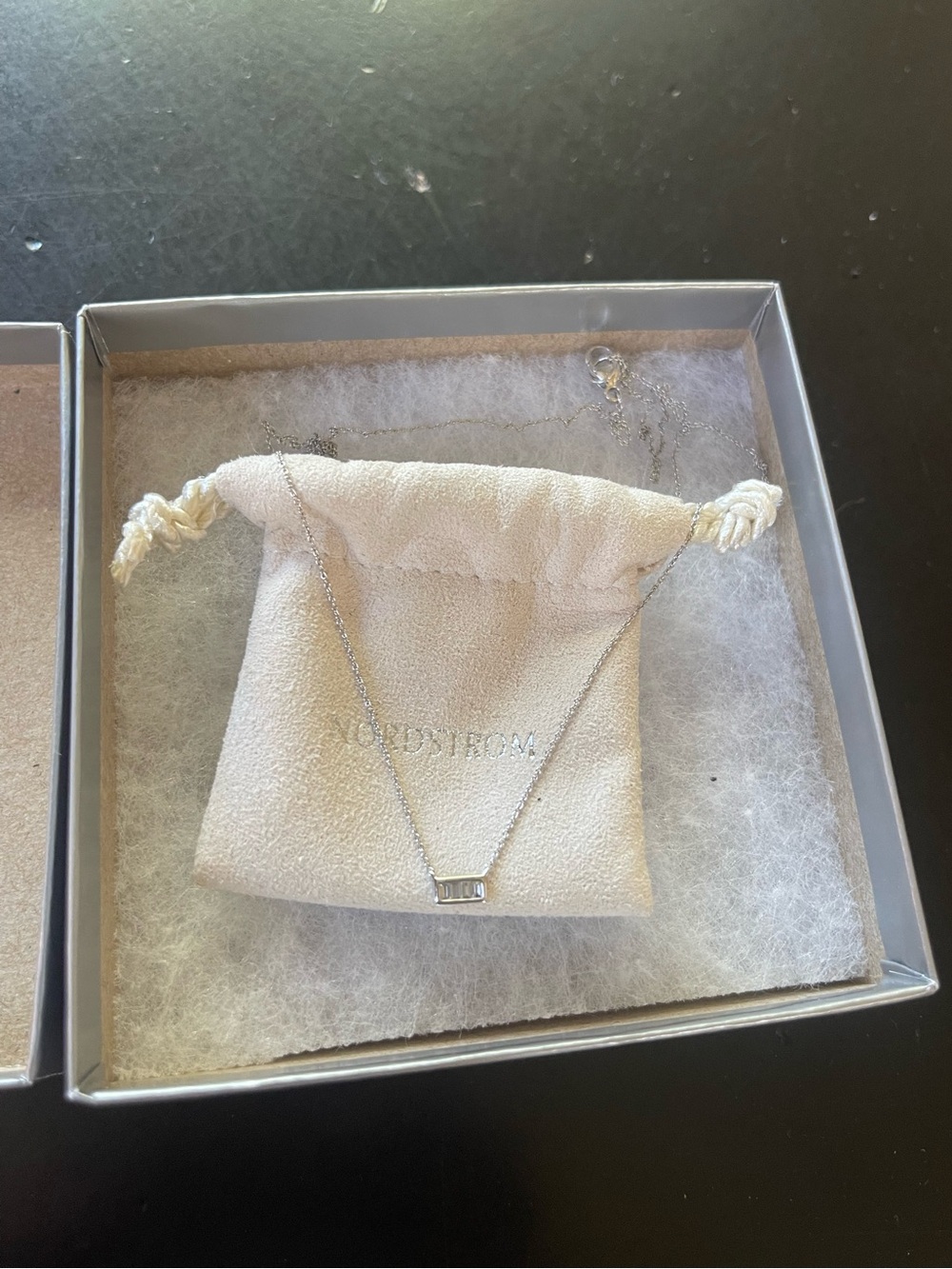 Dana Rebecca Designs Sadie Diamond Baguette Necklace